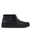 Wallabee Cup Boot  Black Leather - Image 2